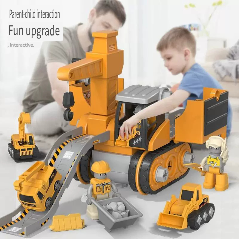 Gardening Tools Kids Set - Kids Engineering Vehicle Electric Drill Tool