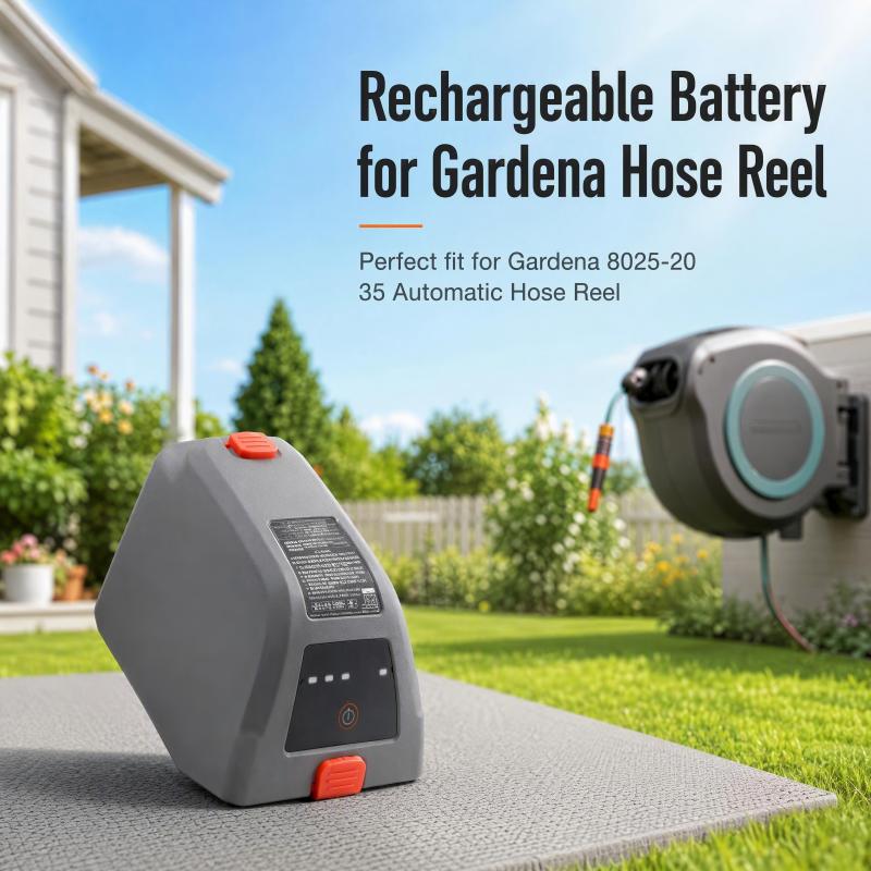 Gardena Hose Comfort - 008A231 Rechargeable Lithium‑ion Battery Fit for