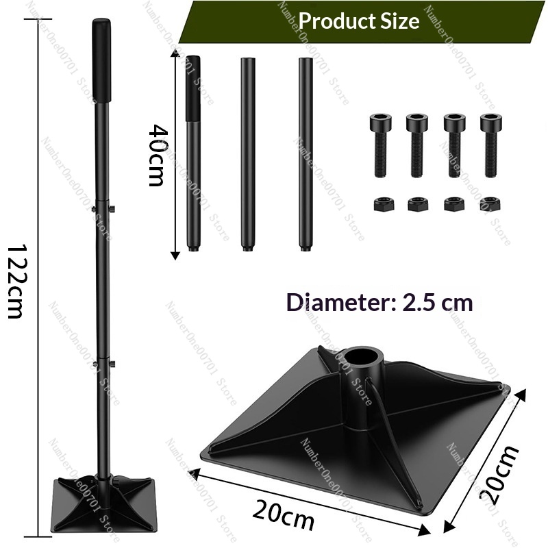 Gardening Tools Uses - Detachable Steel Garden Tamper Ground Compactor