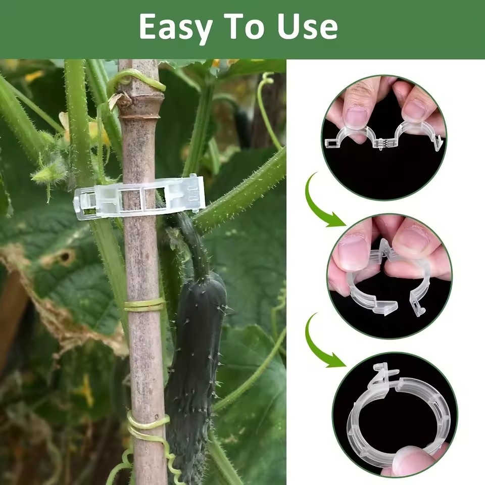 20Pcs Plant Support Clips,Snap - Gardening Tools Vegetables recension och pris