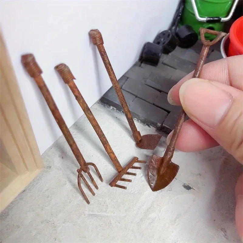 4Pcs/Pack Miniature Garden Too - Gardening Tools Toys recension och pris