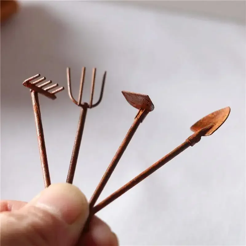 4Pcs/Pack Miniature Garden Too - Gardening Tools Toys recension och pris