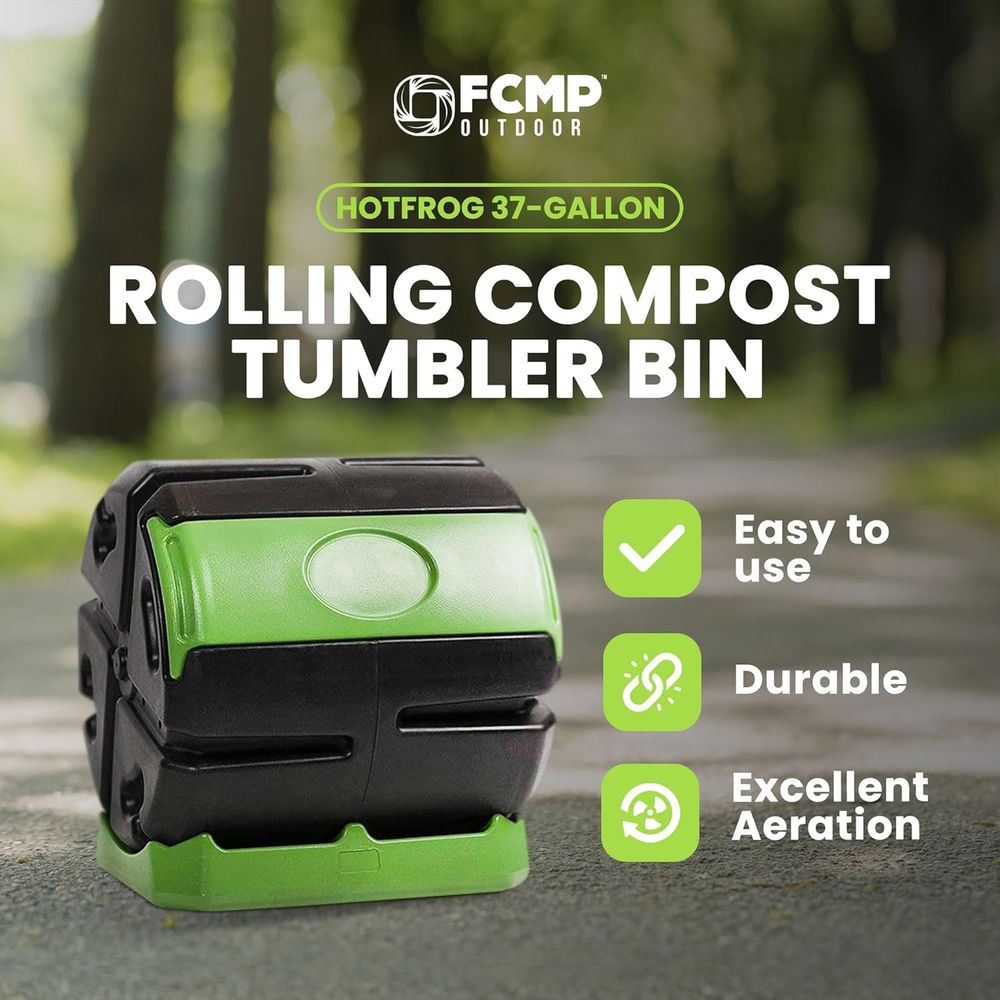 Single Chamber Outdoor Rotatin - Compost Bin recension och pris