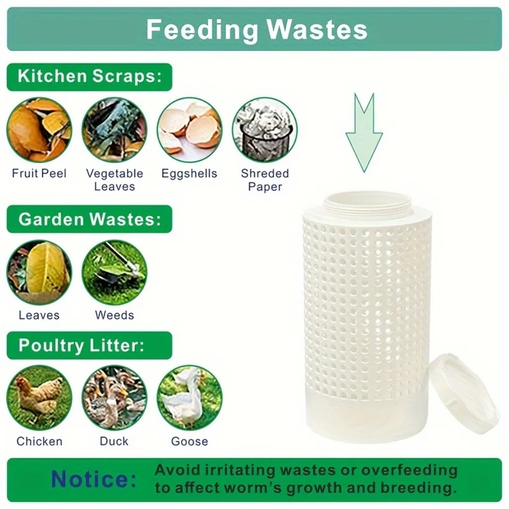 Worm Composting Bin for Small  - Compost Bin recension och pris