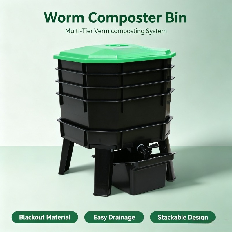 Worm Composter Bin for Kitchen - Compost Bin recension och pris