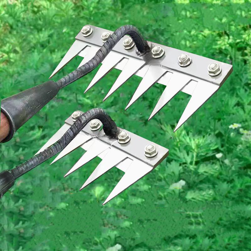 Steel Garden Weeding Rake Mult - Gardening Tools Uses recension och pris