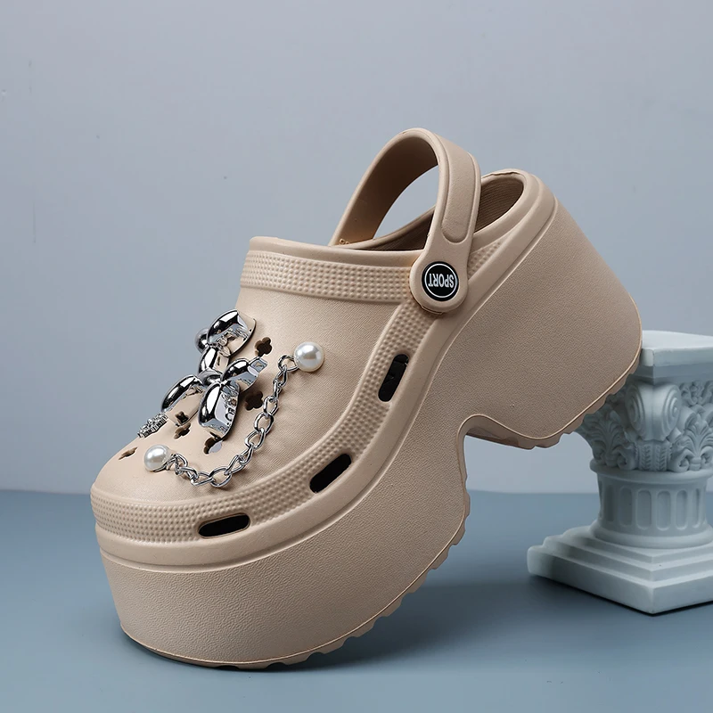 New Women's Silver Platform Cl - Gardening Tools Women recension och pris