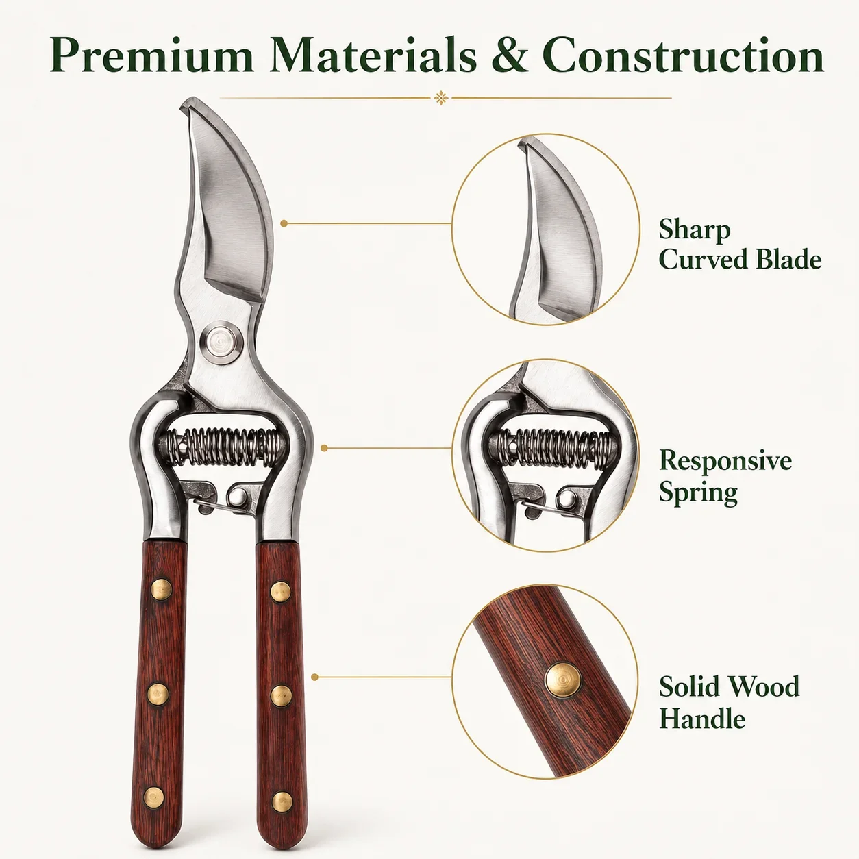 Heavy Duty Stainless Steel Pru - Gardening Tools To Cut Branches recension och pris