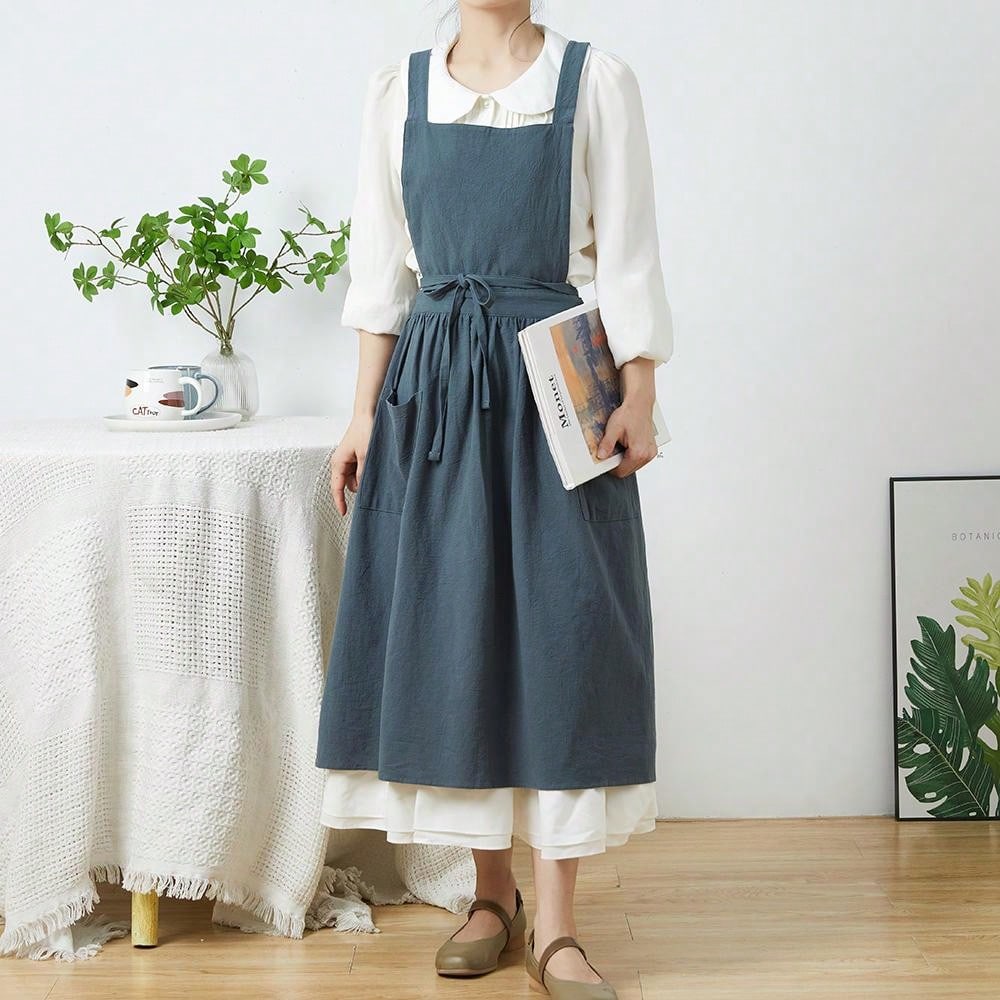 Brief Nordic Wind Pleated Skir - Gardening Tools Women recension och pris
