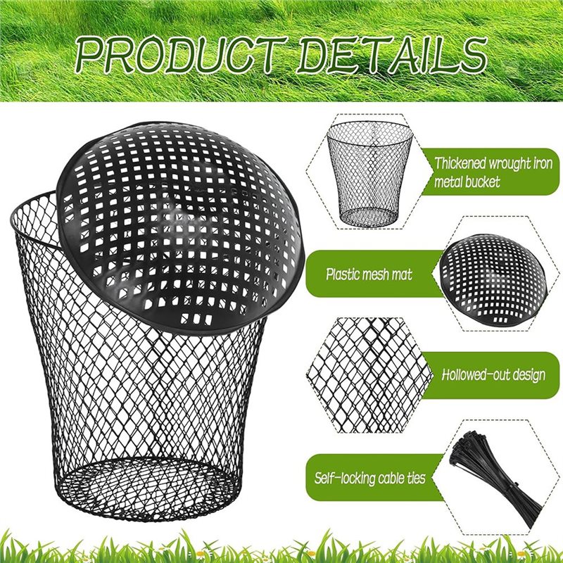 A27F-4 Pack Large Inground Wor - Compost Bin recension och pris