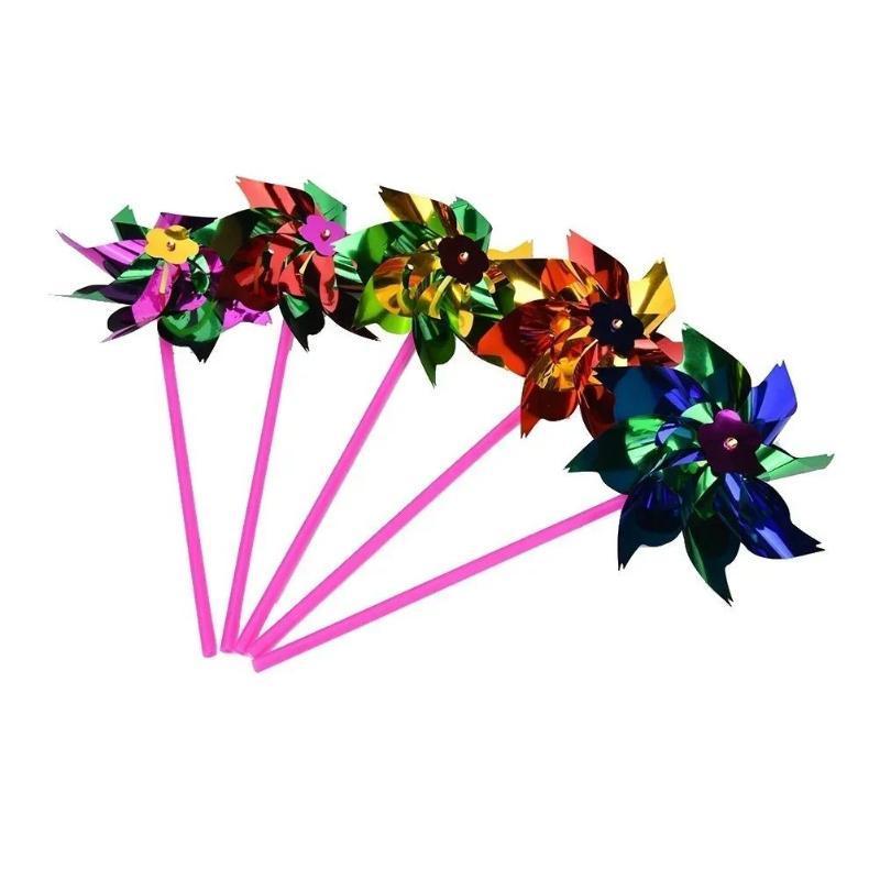 6Pcs Plastic Windmill Pinwheel - Gardening Tools Toys recension och pris