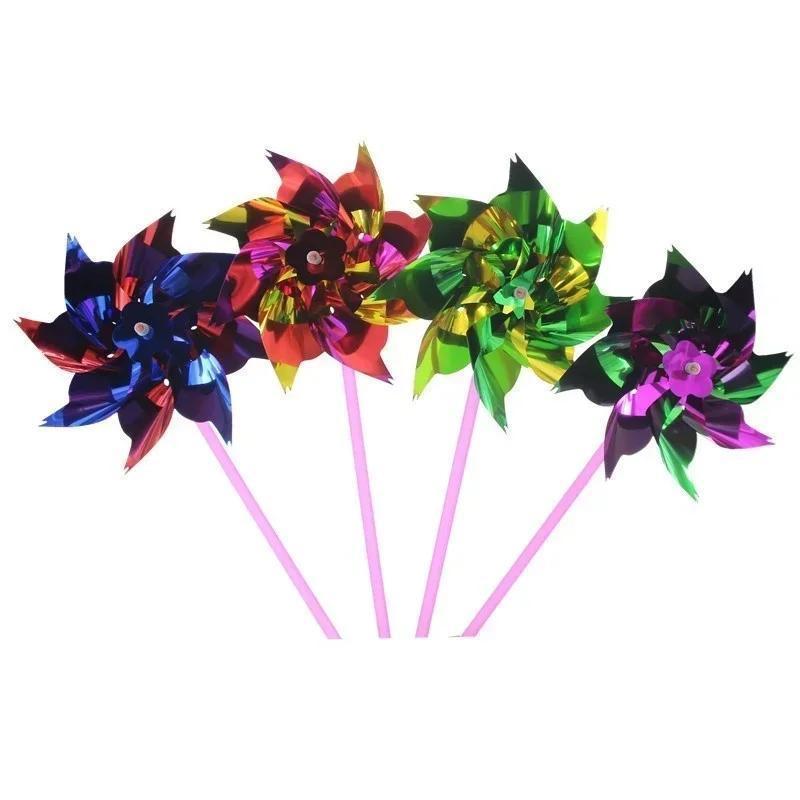 6Pcs Plastic Windmill Pinwheel - Gardening Tools Toys recension och pris