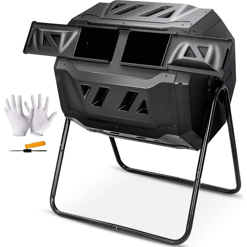 43 Gallon Compost Tumbler Bin  - Compost Bin recension och pris