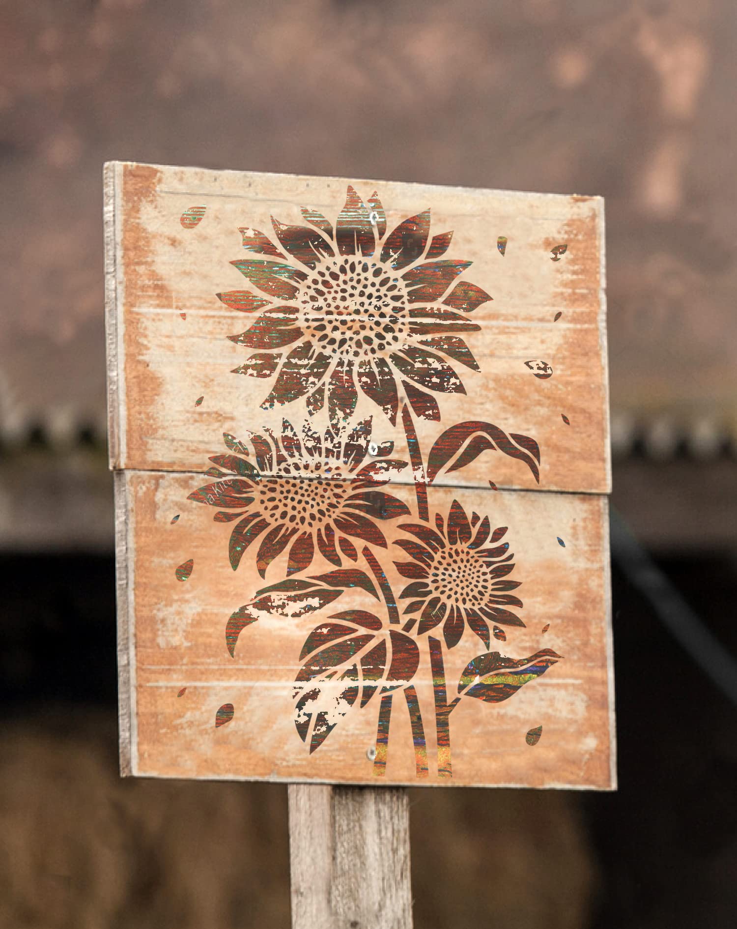 A4 Size Reusable DIY Sunflower - Gardening Tools Sketch recension och pris
