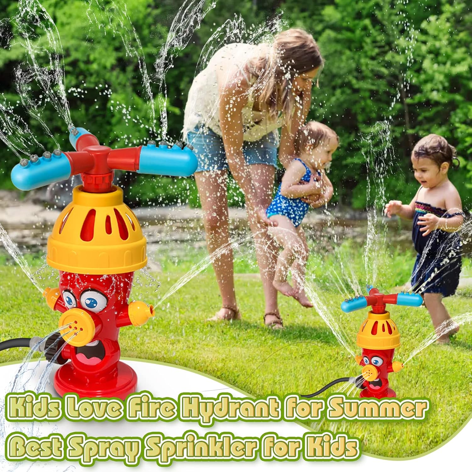 Hydrant Sprinkle Water Spray T - Gardening Tools Toys recension och pris