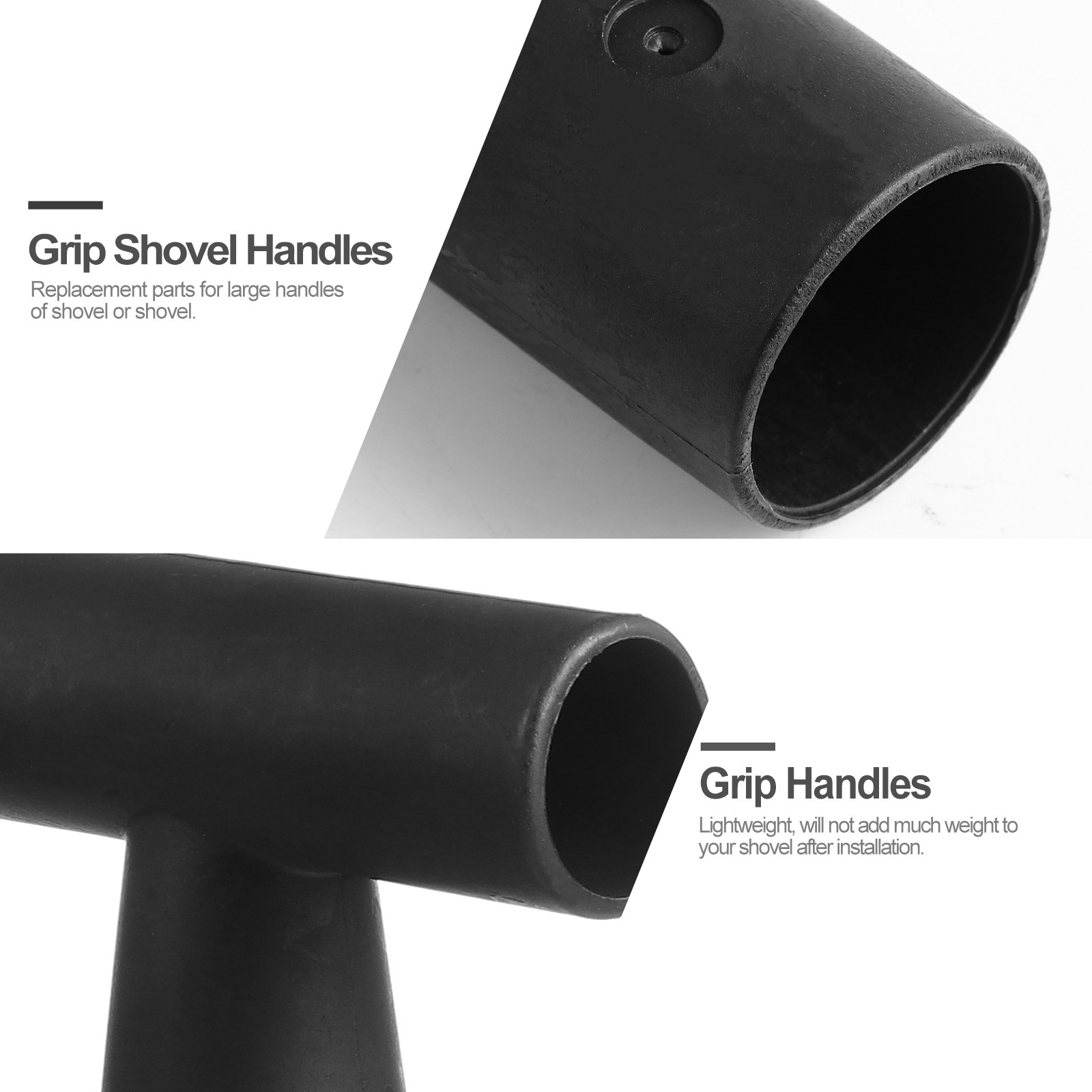 2Pcs Replacement Plastic T-Sty - Spade Digging Fork recension och pris