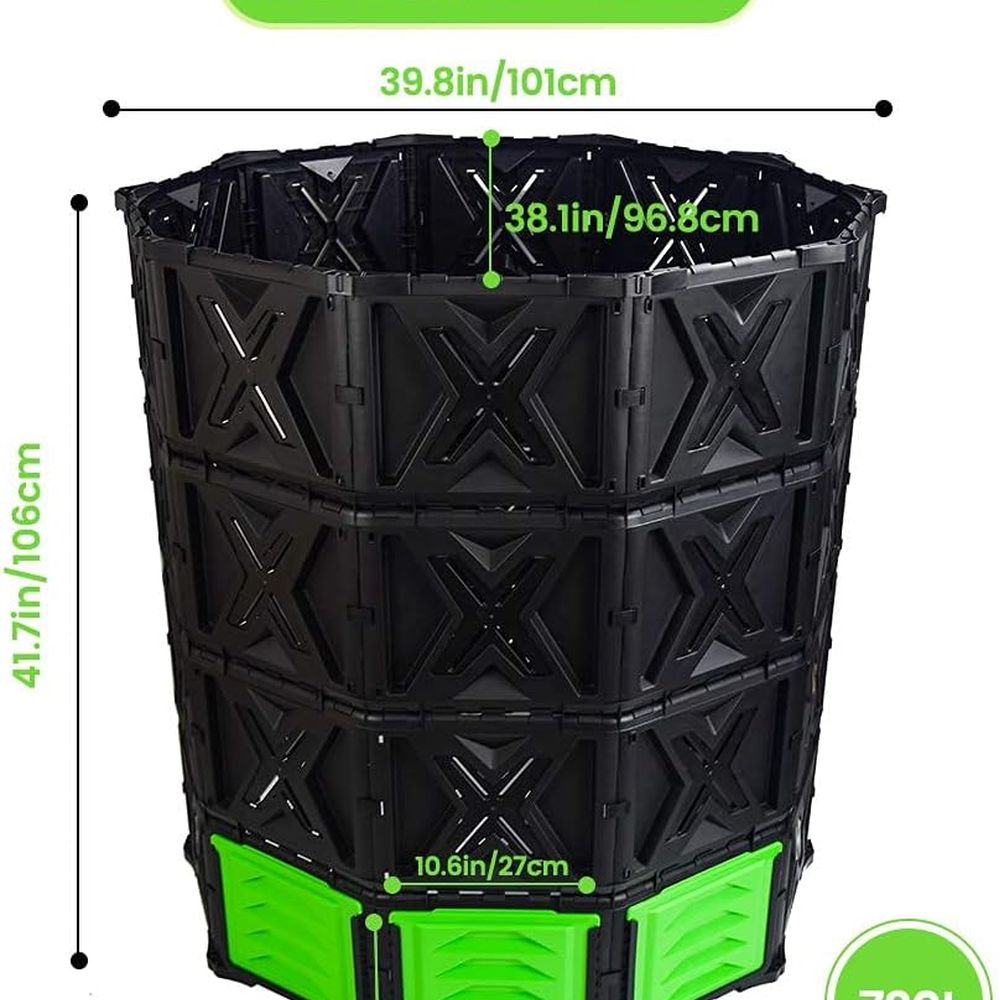 XXL Large Compost Bin Outdoor- - Compost Bin recension och pris