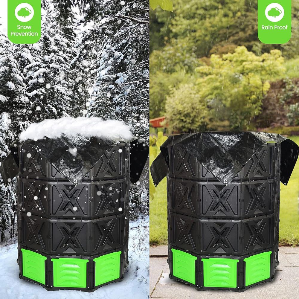 XXL Large Compost Bin Outdoor- - Compost Bin recension och pris