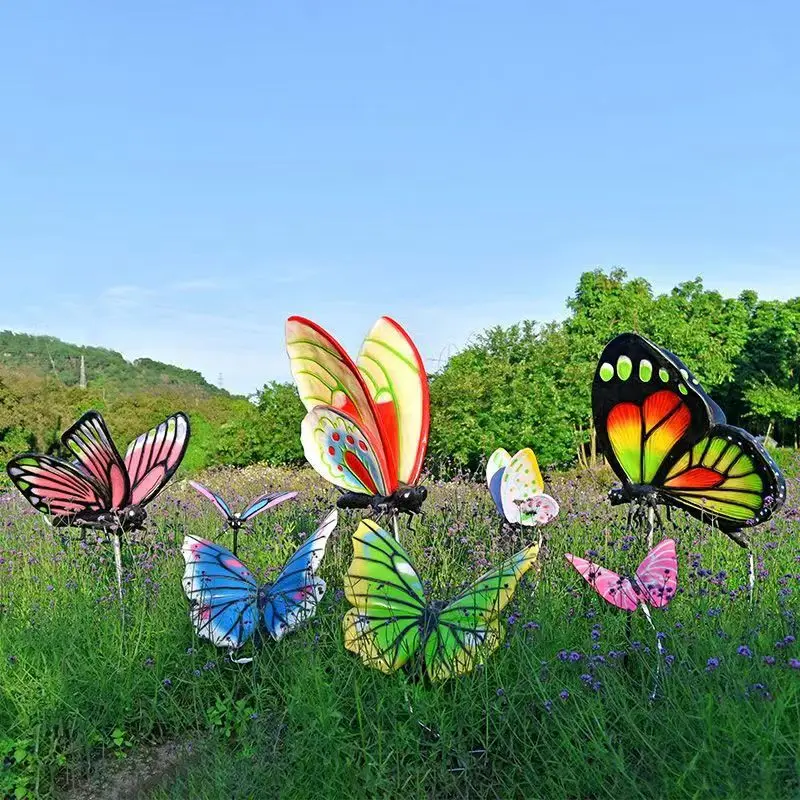Outdoor butterfly sculpture si - Gardening Tools Sketch recension och pris