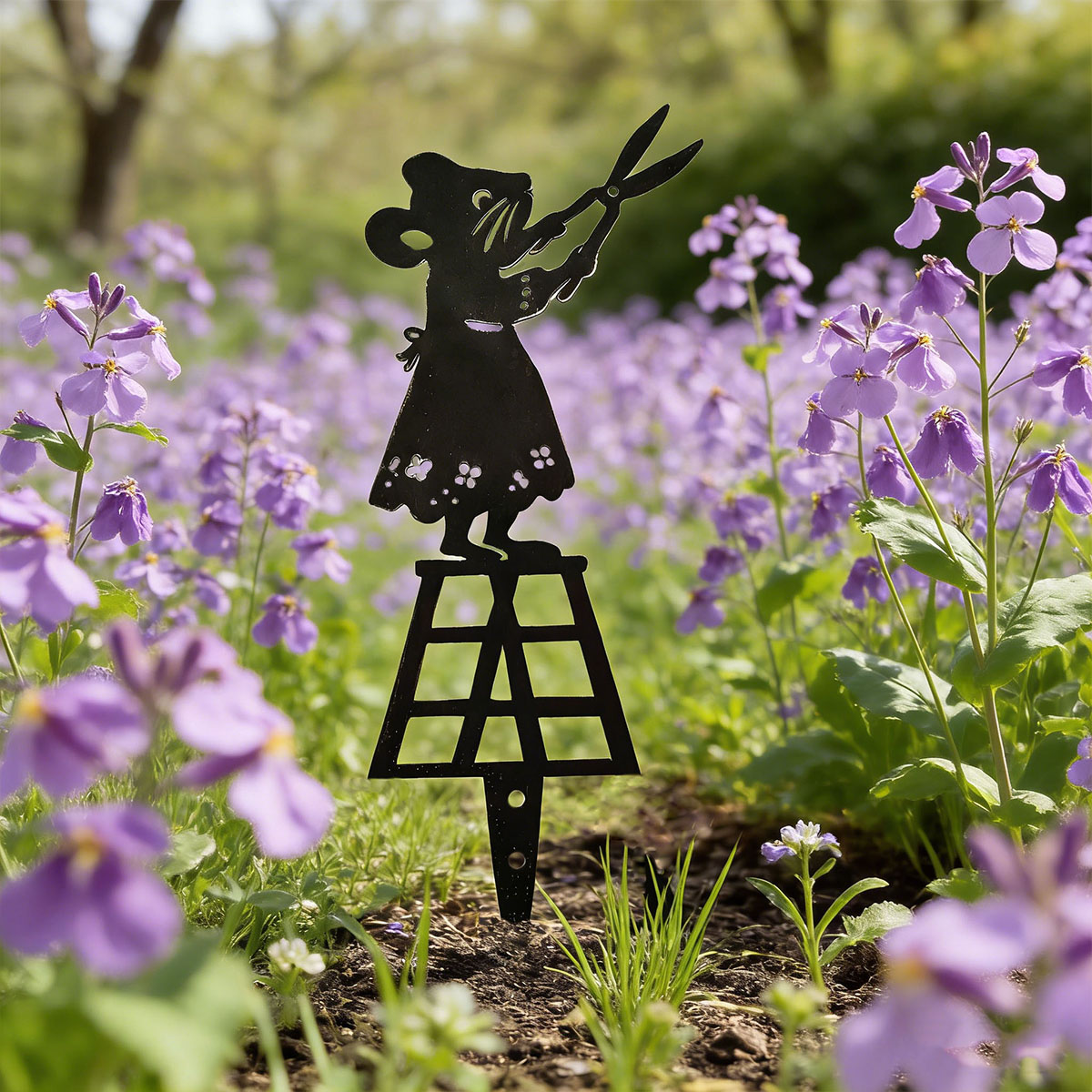 Black Silhouette Line Metal Ga - Gardening Tools Usa recension och pris