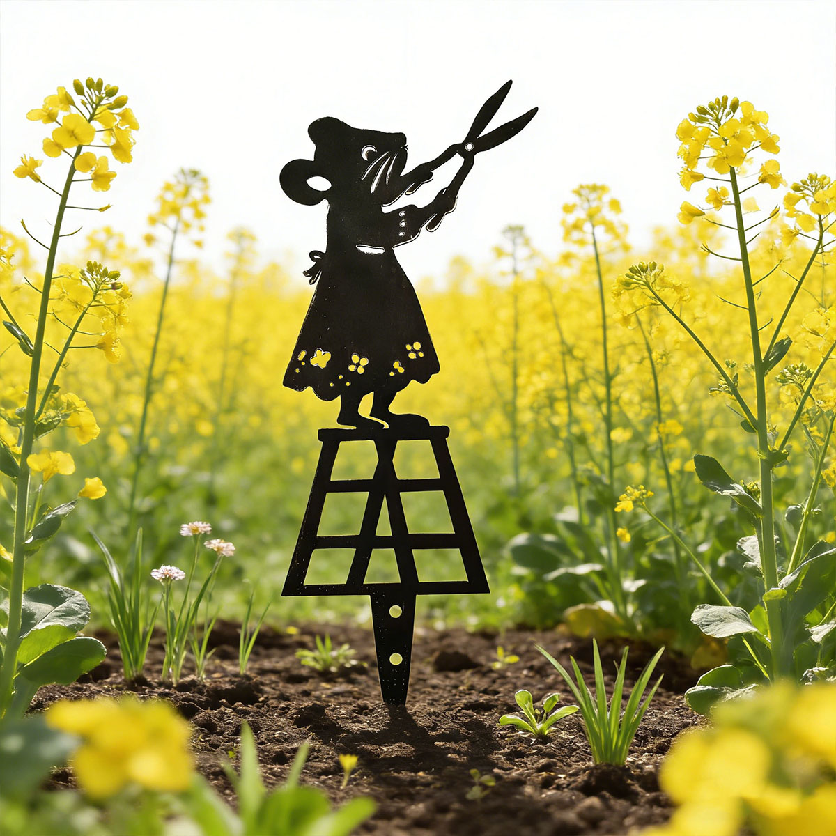 Black Silhouette Line Metal Ga - Gardening Tools Usa recension och pris