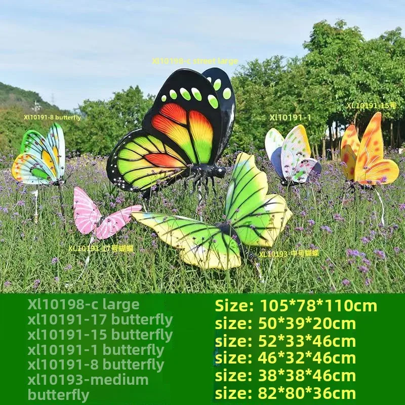 Outdoor butterfly sculpture si - Gardening Tools Sketch recension och pris