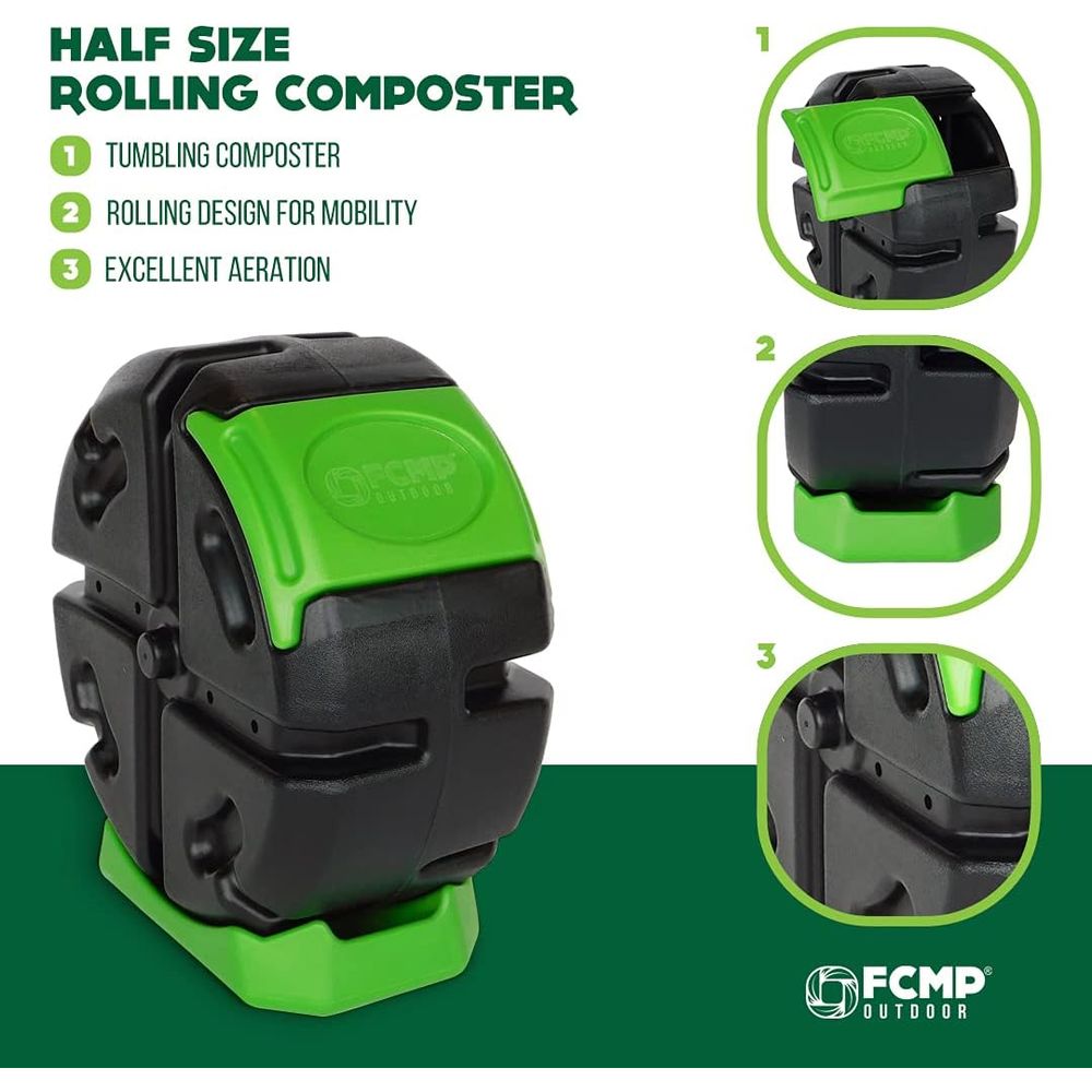 Single Chamber Outdoor Rotatin - Compost Bin recension och pris