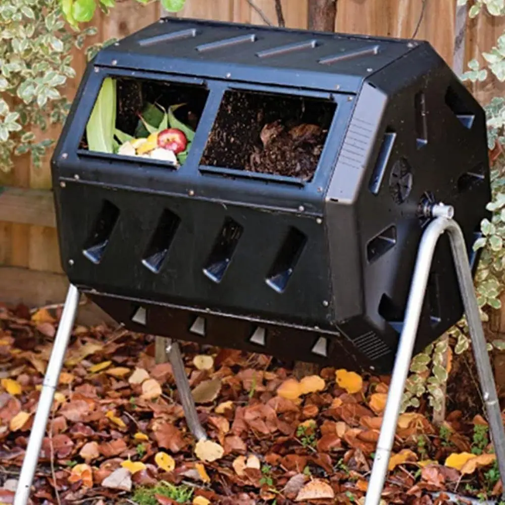 37 Gallon Dual Chamber Tumblin - Compost Bin recension och pris