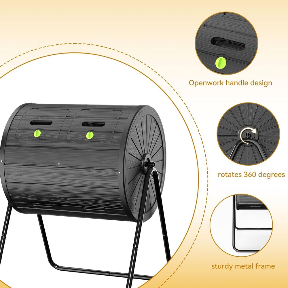 Outdoor 37.5 Gallon All-Season - Compost Bin recension och pris