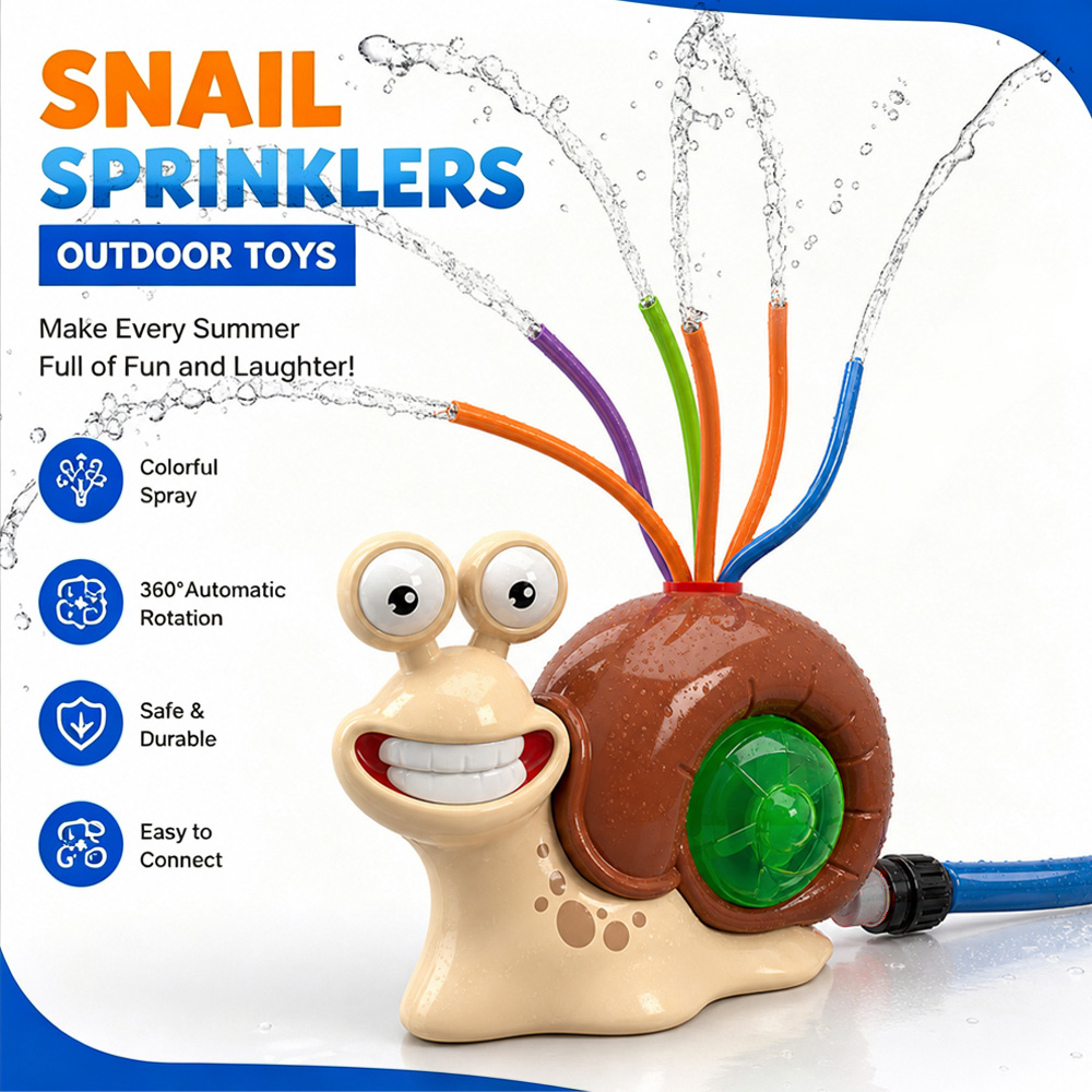 Water Spray Outdoor Toy Snail  - Gardening Tools Toys recension och pris