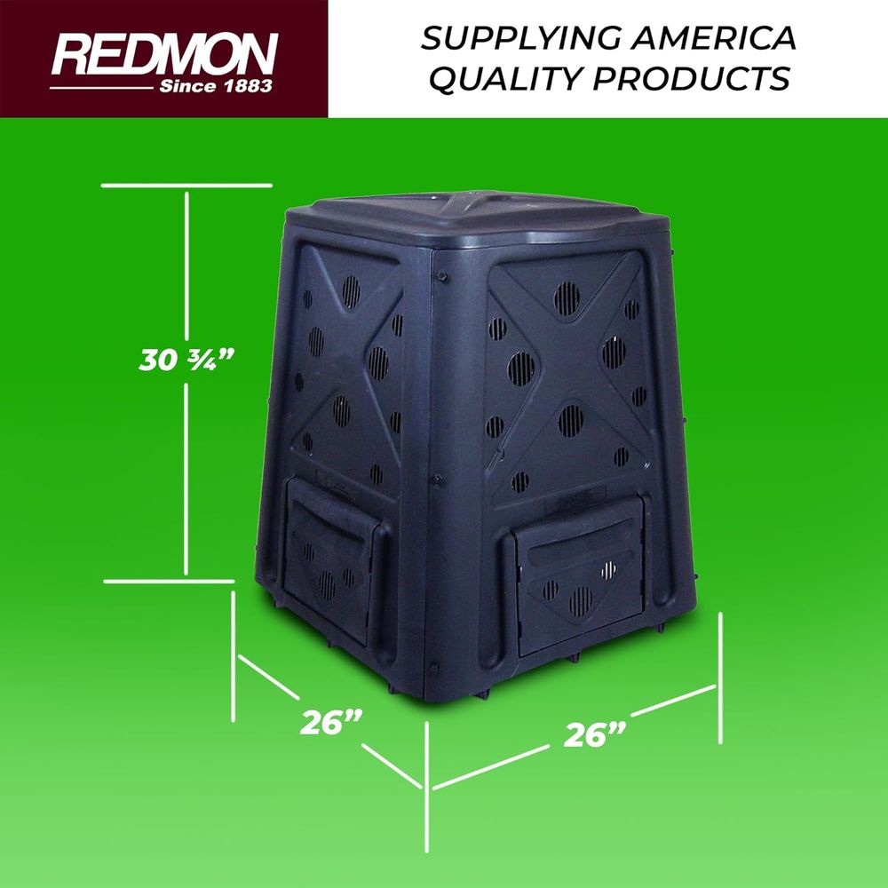 60 Gallon 4-Door Outdoor Compo - Compost Bin recension och pris