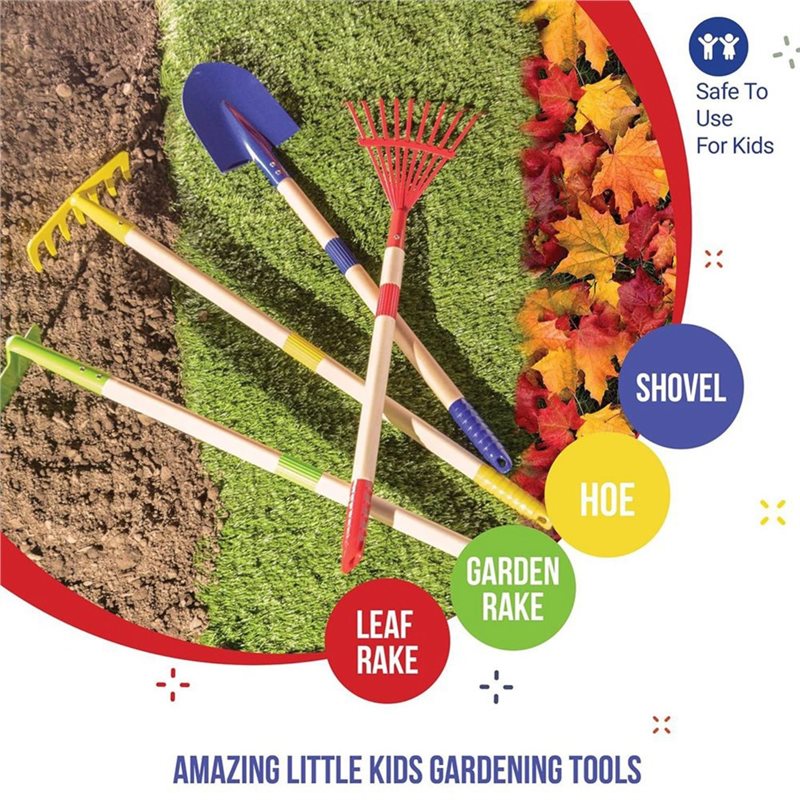 ABXE-For Kids Garden Tool Set  - Gardening Tools Kids Set recension och pris
