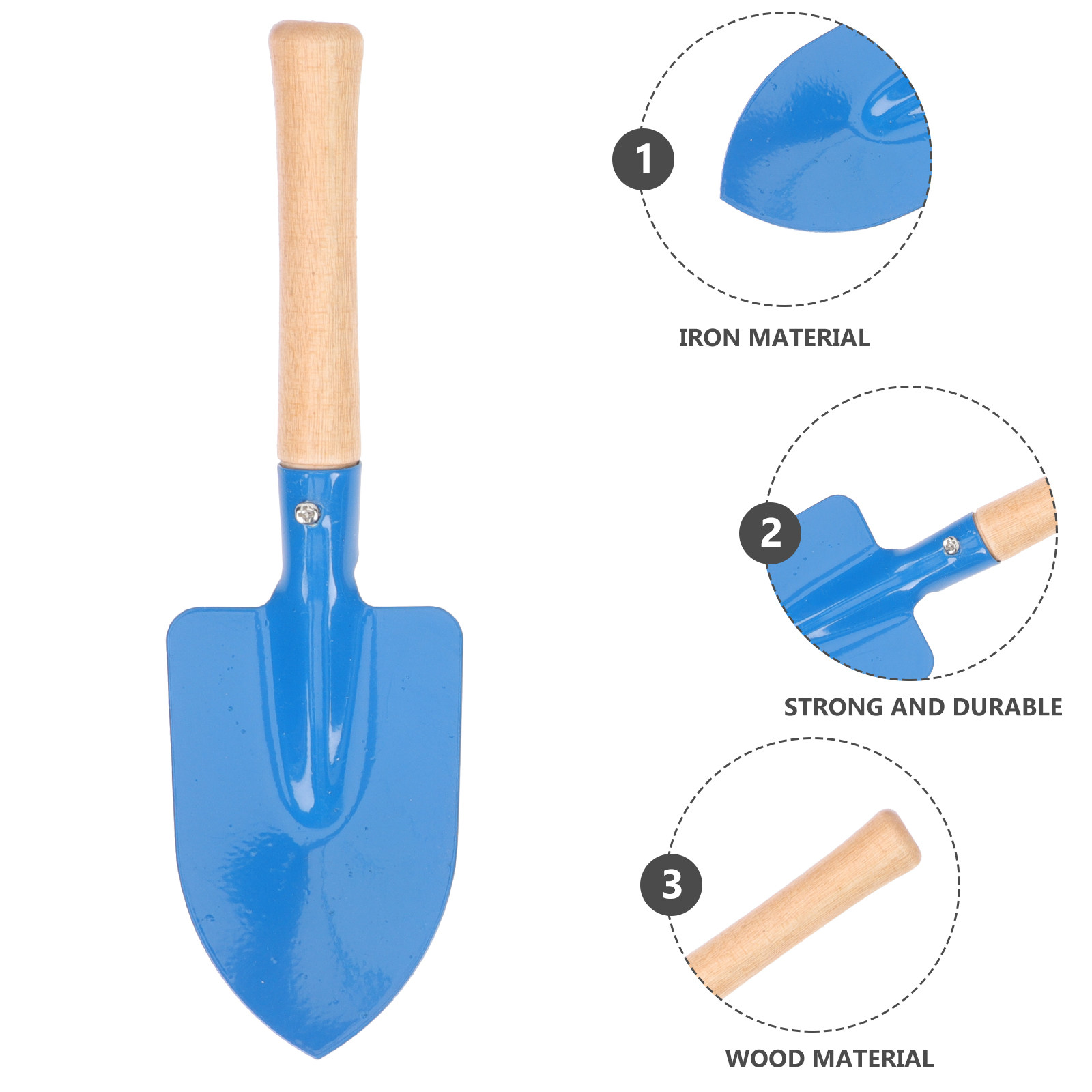 1Set Gardening Iron Shovel Kid - Gardening Tools Kids Set recension och pris